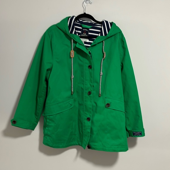 Joules Jackets & Blazers - Joules Mariners Grade Weatherproof And Breathable Jacket Green Size 16